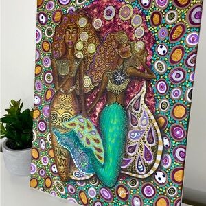 Ashley Joi “With All My Heart” Original (Mixed Media Painting)